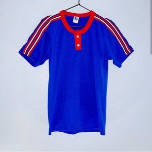 Vintage 90s Russell Athletic Sport Shirt Size Small